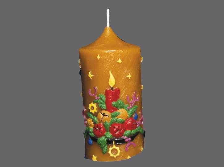 Kerze mit Kerzenrelief Art. 869