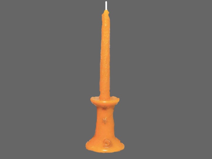 Kerzenstaender mit Kerze Art. 947