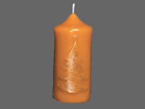 Kerze mit Baumrelief Art. 864