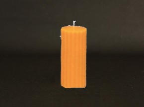 Kerze mit Rillendesign Art. 984